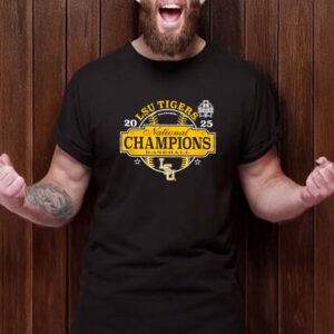 2025 NCAA Division I LSU Tigers National Champions Baseball Shirt