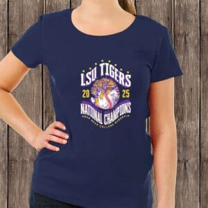 College Baseball Victory Tee, LSU Tigers 2025 National Champions Shirt