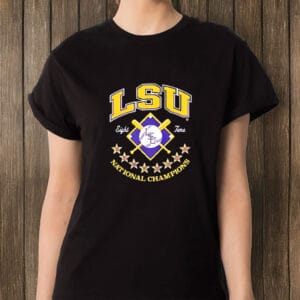 Eight-Time Champs Baseball Tee, LSU Tigers 2025 National Champions Shirt