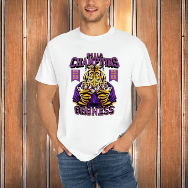 GR8NESS LSU Tigers World Champions 2025 Shirt
