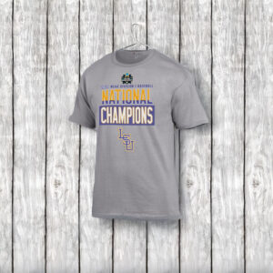 LSU 2025 National Champions Shirt – NCAA Baseball College World Series Tee