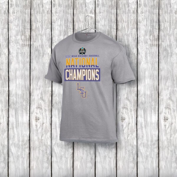 LSU 2025 National Champions Shirt – NCAA Baseball College World Series Tee