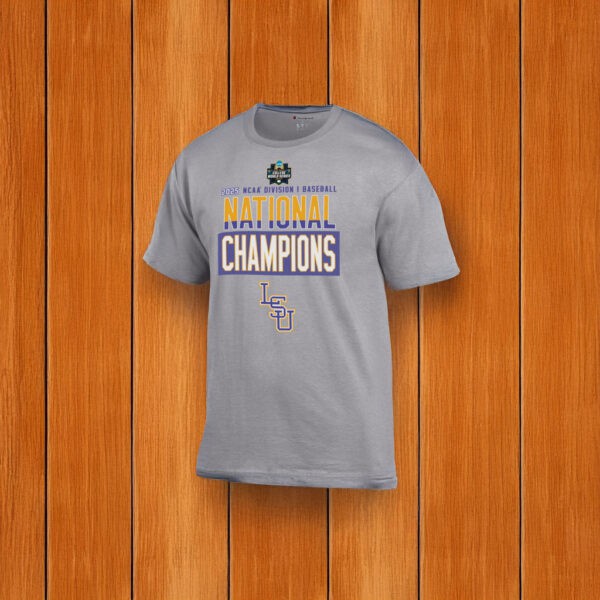LSU 2025 National Champions Shirt – NCAA Baseball College World Series Tee