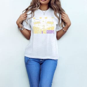LSU Baseball "Pucker Up & Kiss That Baby Goodbye" Shirt – Alex Box Stadium Tee