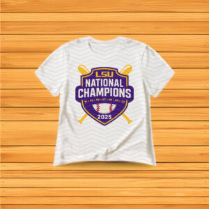 LSU National Champions 2025 Baseball T-Shirt