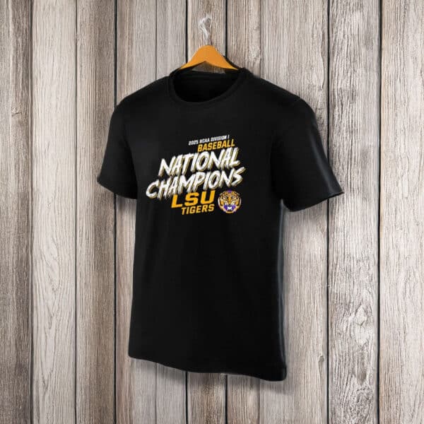 LSU Tiger 2025 NCAA Baseball National Champions Shirt
