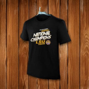 LSU Tiger 2025 NCAA Baseball National Champions Shirt
