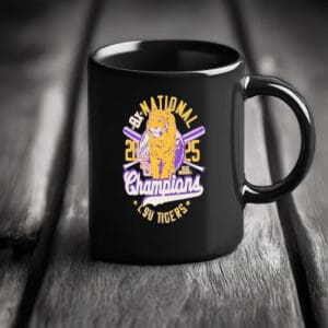 LSU Tigers 2025 8X National Champions Mug