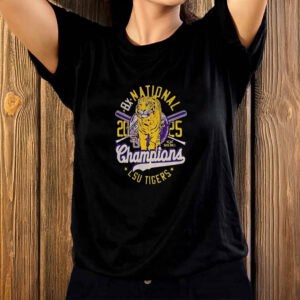 LSU Tigers 2025 8X National Champions Shirt