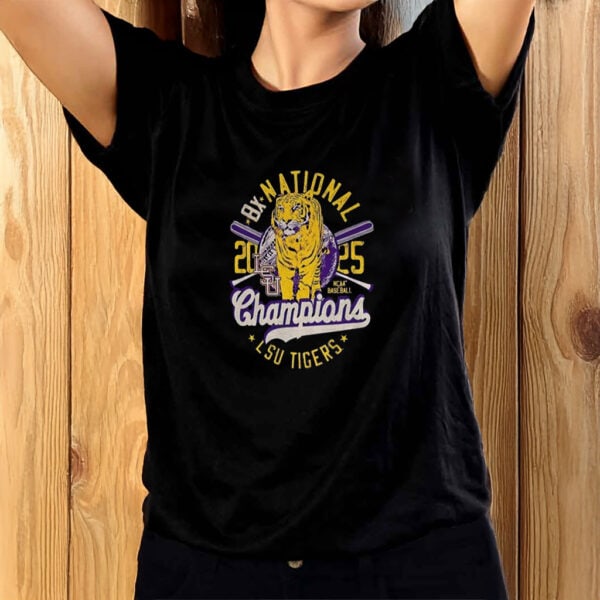 LSU Tigers 2025 8X National Champions Shirt