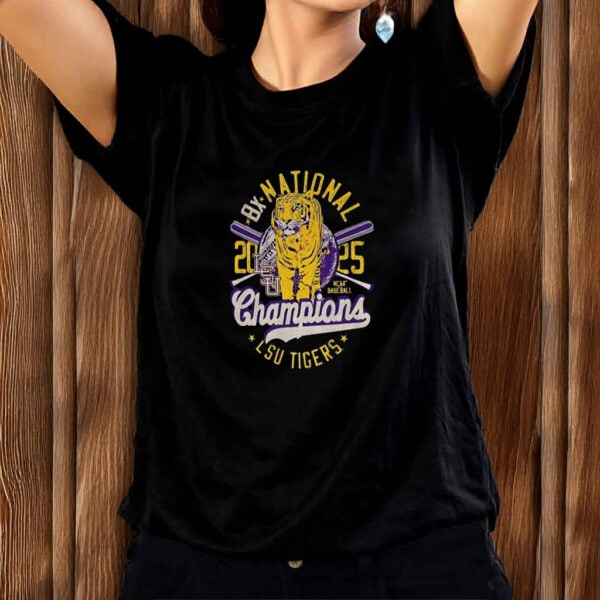 LSU Tigers 2025 8X National Champions Shirt