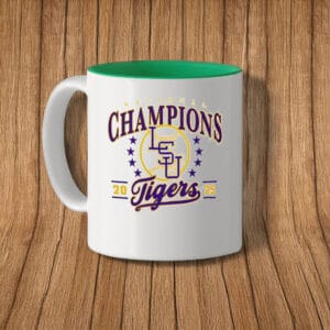 LSU Tigers 2025 Baseball National Champions Mug