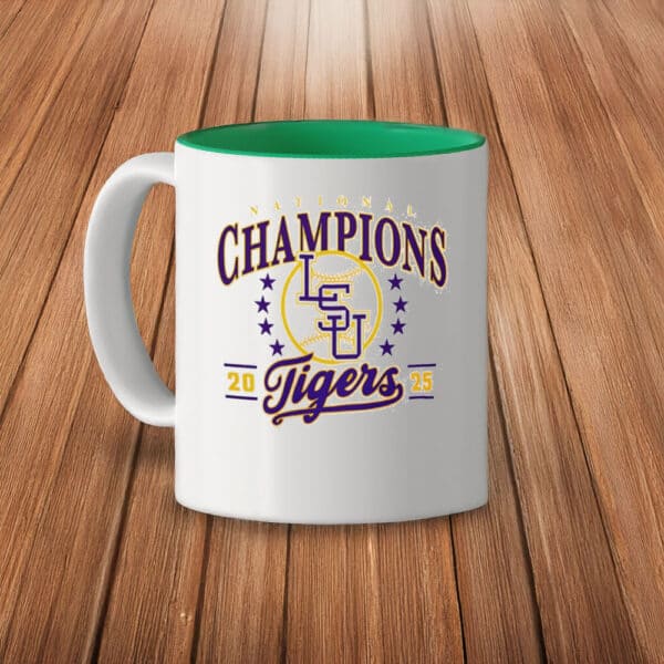 LSU Tigers 2025 Baseball National Champions Mug