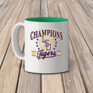 LSU Tigers 2025 Baseball National Champions Mug