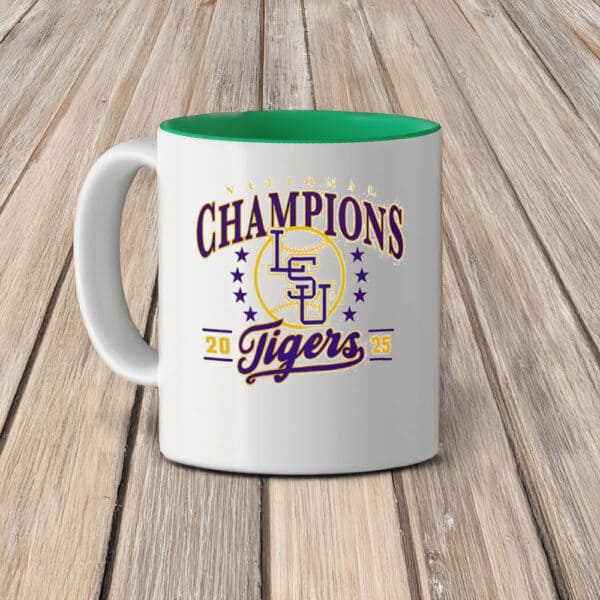 LSU Tigers 2025 Baseball National Champions Mug