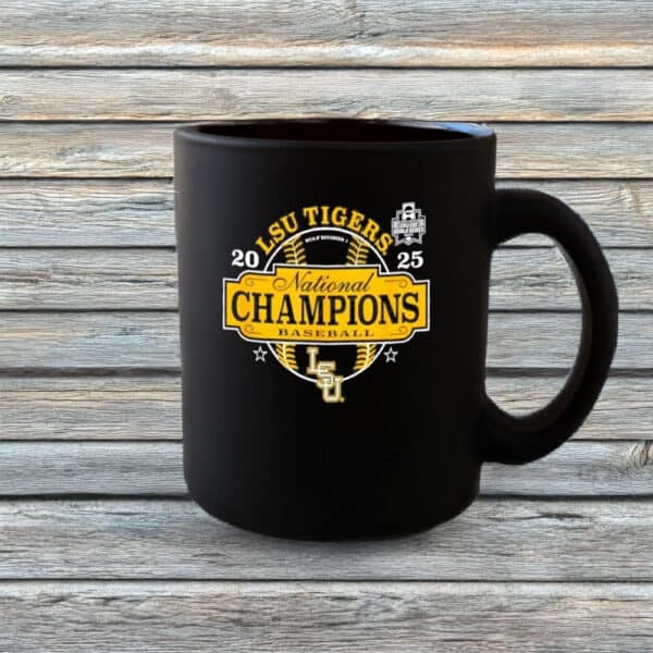 LSU Tigers 2025 NCAA Division I Baseball National Champions Mug