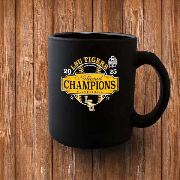 LSU Tigers 2025 NCAA Division I Baseball National Champions Mug