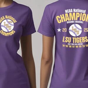 LSU Tigers 2025 NCAA National Champions Shirt