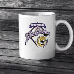 LSU Tigers 2025 Omaha National Champions Mug