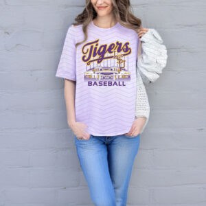 LSU Tigers Baseball Stadium Shirt – Vintage LSU Baseball Tee for Fans