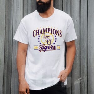NCAA Victory Tee, LSU Tigers Baseball 2025 National Champions Shirt