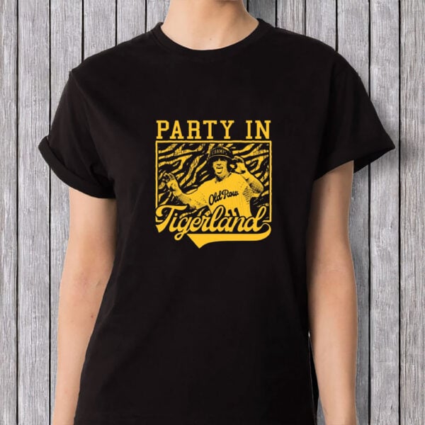 Party in Tigerland Josh Pearson LSU Baseball Shirt