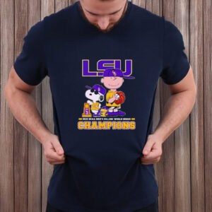 Peanuts LSU Tigers 2025 NCAA Men’s College World Series Champions Shirt