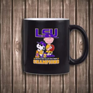 Peanuts x LSU Tigers 2025 NCAA Men’s College World Series Champions Mug