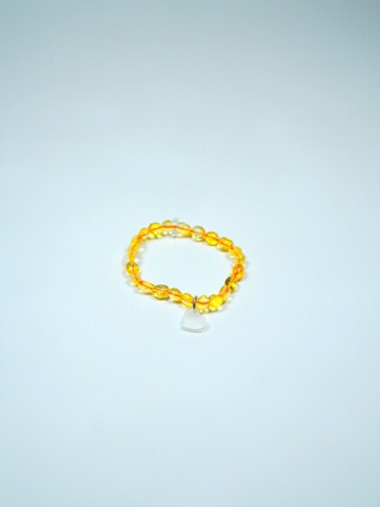 Lucky Bracelet - Citrin - Heart