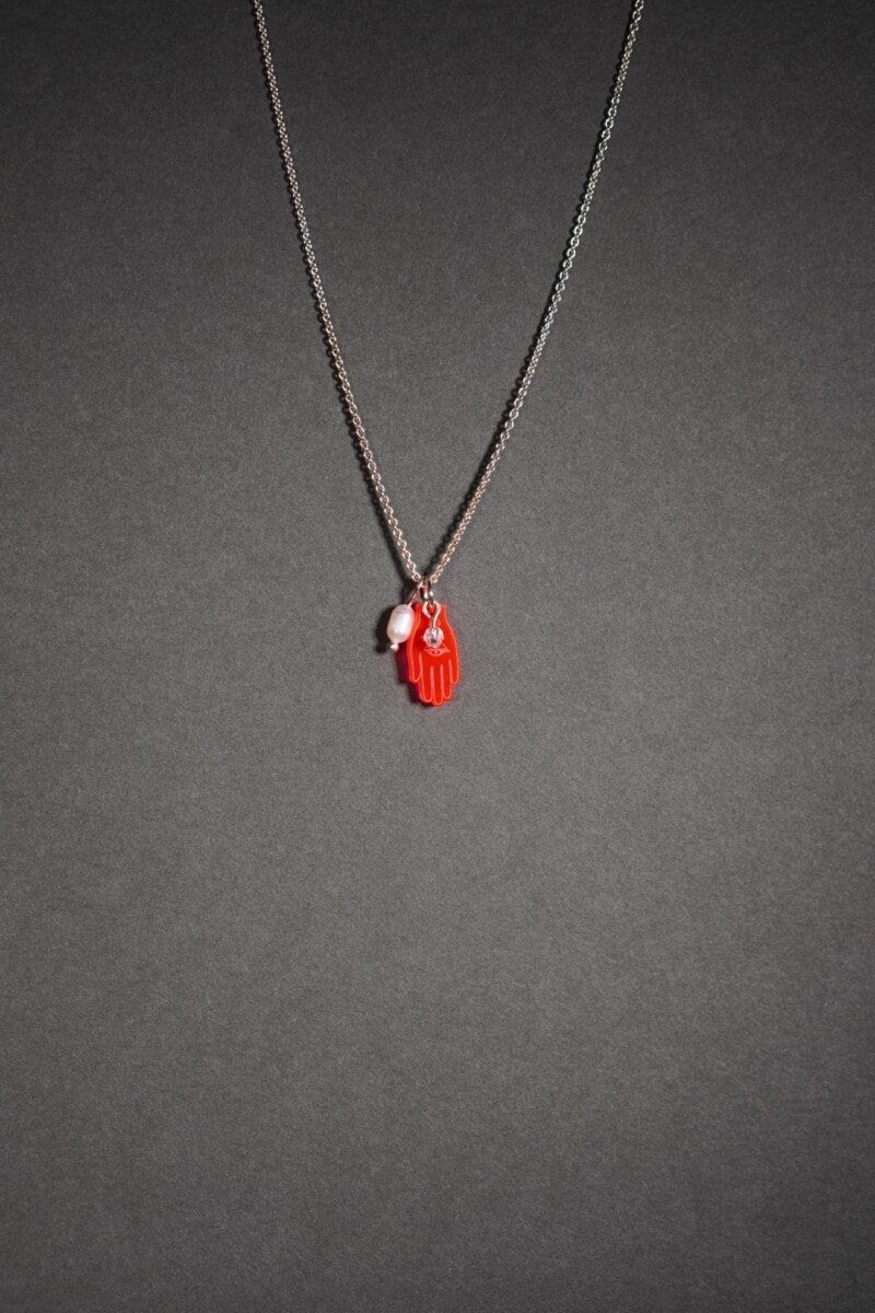 Lucky Necklace Lucky Hand Pearl