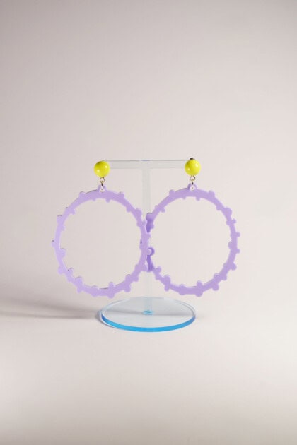 Lucky Ears - lemon - lilac pastell