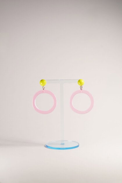 Lucky Ears - lemon - rose fluoreszierend