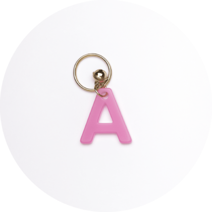 Lucky Letters moonglow pink