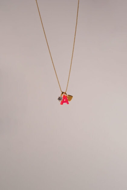 Lucky Necklace Letters