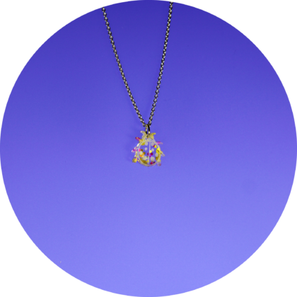 Lucky Necklace Marienkäfer