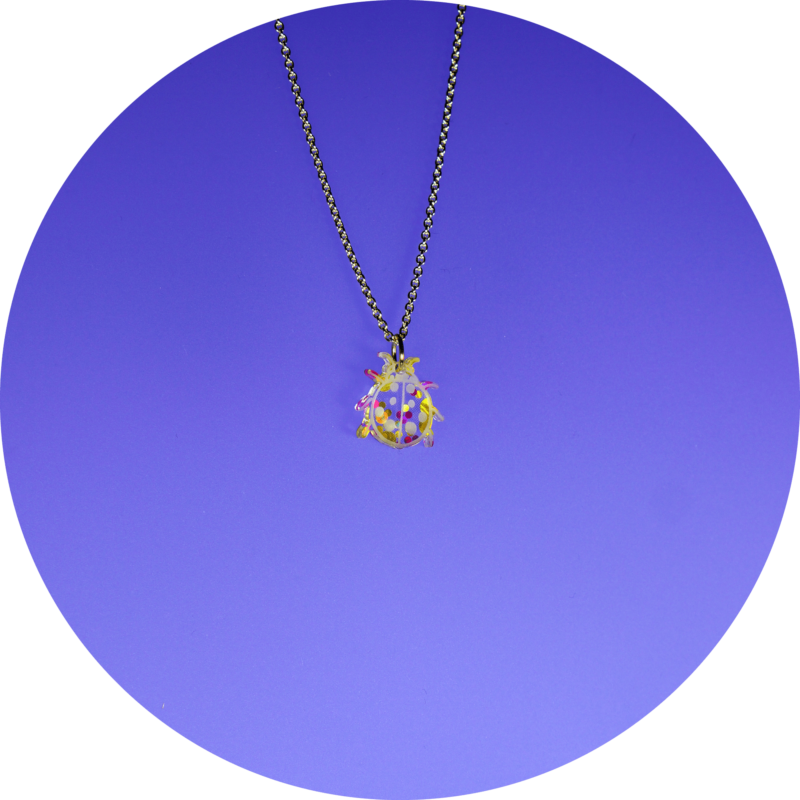 Lucky Necklace Marienkäfer