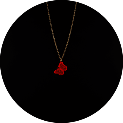 Lucky Necklace Schmetterling
