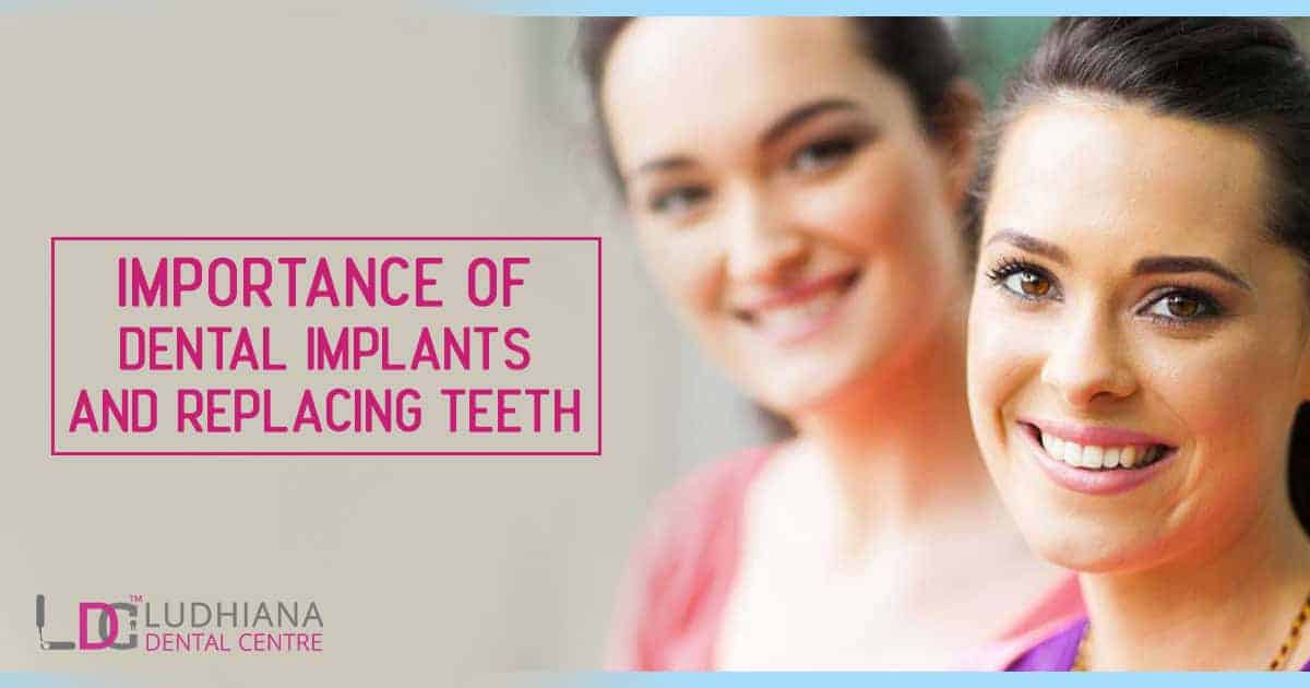 Bright smiling women with dental implants in Ludhiana dental centre for healthy teeth and confident smile.