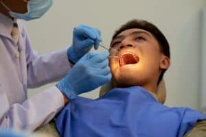 Dental examination and treatment at Ludhiana Dental Centre with professional dental care.