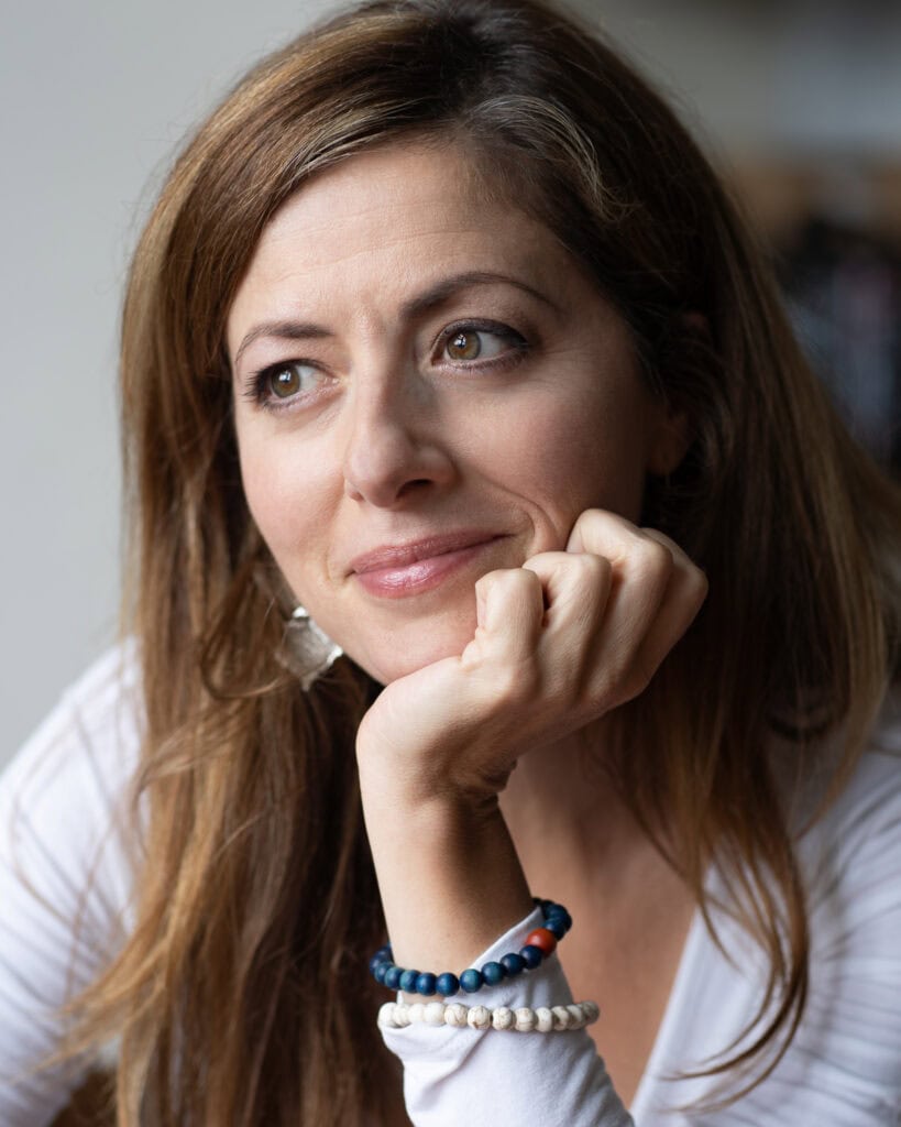 Fiona Buckland, a coach, photographed by London brand photographer Phil Askew, with natural light