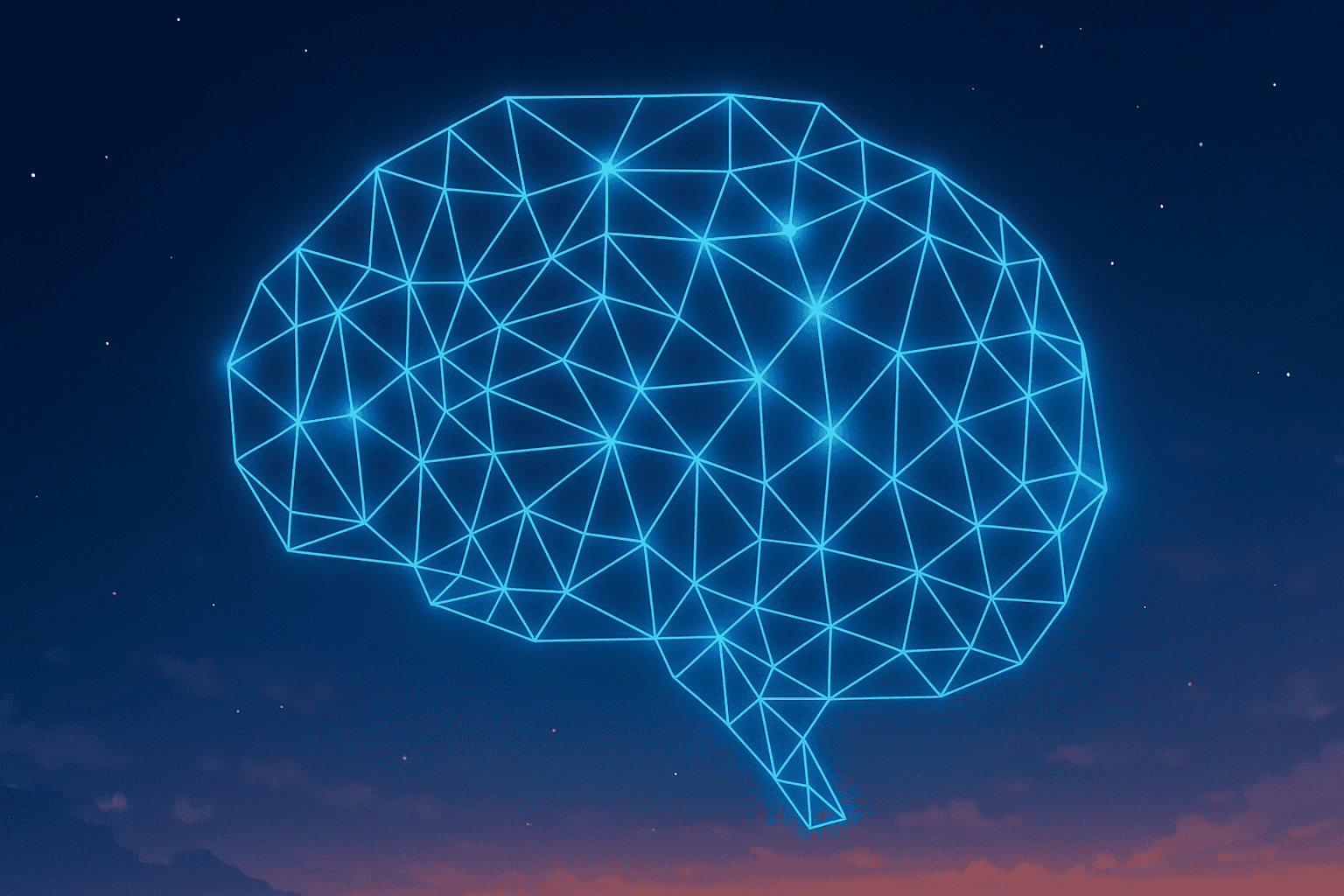 A brain with a speech bubble on it.