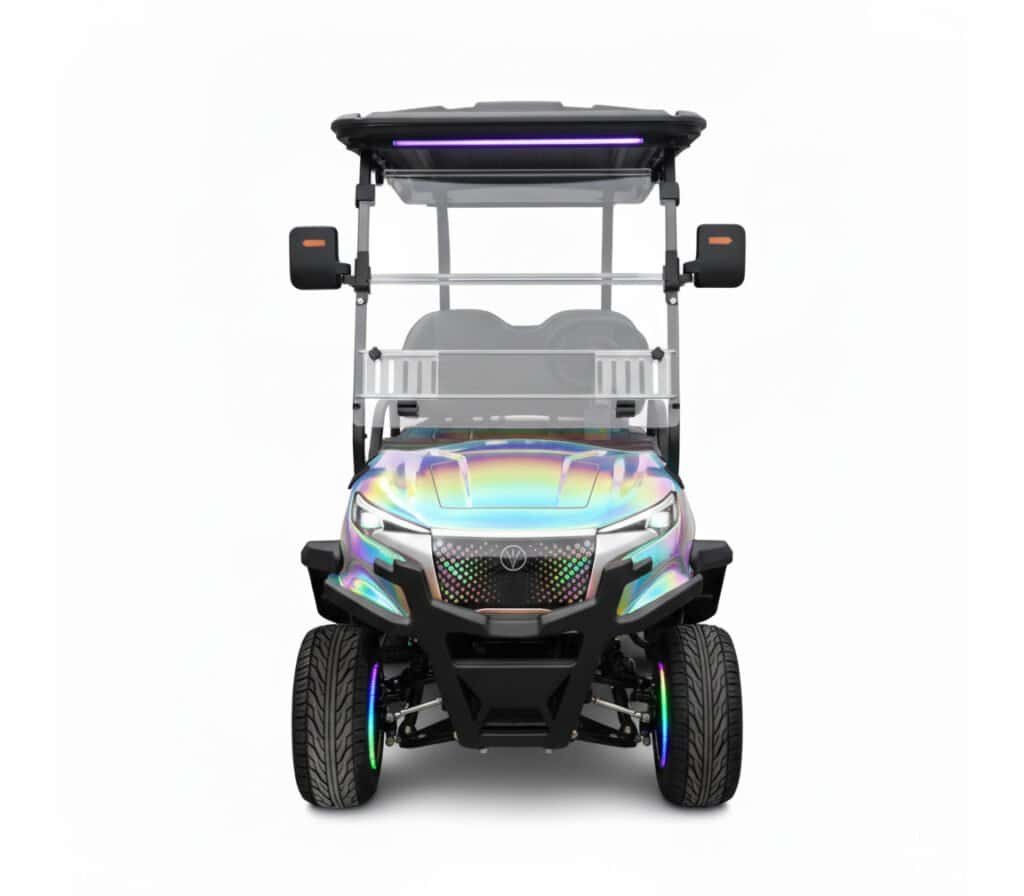EVIVE Chroma LSV with holographic paint finish front view