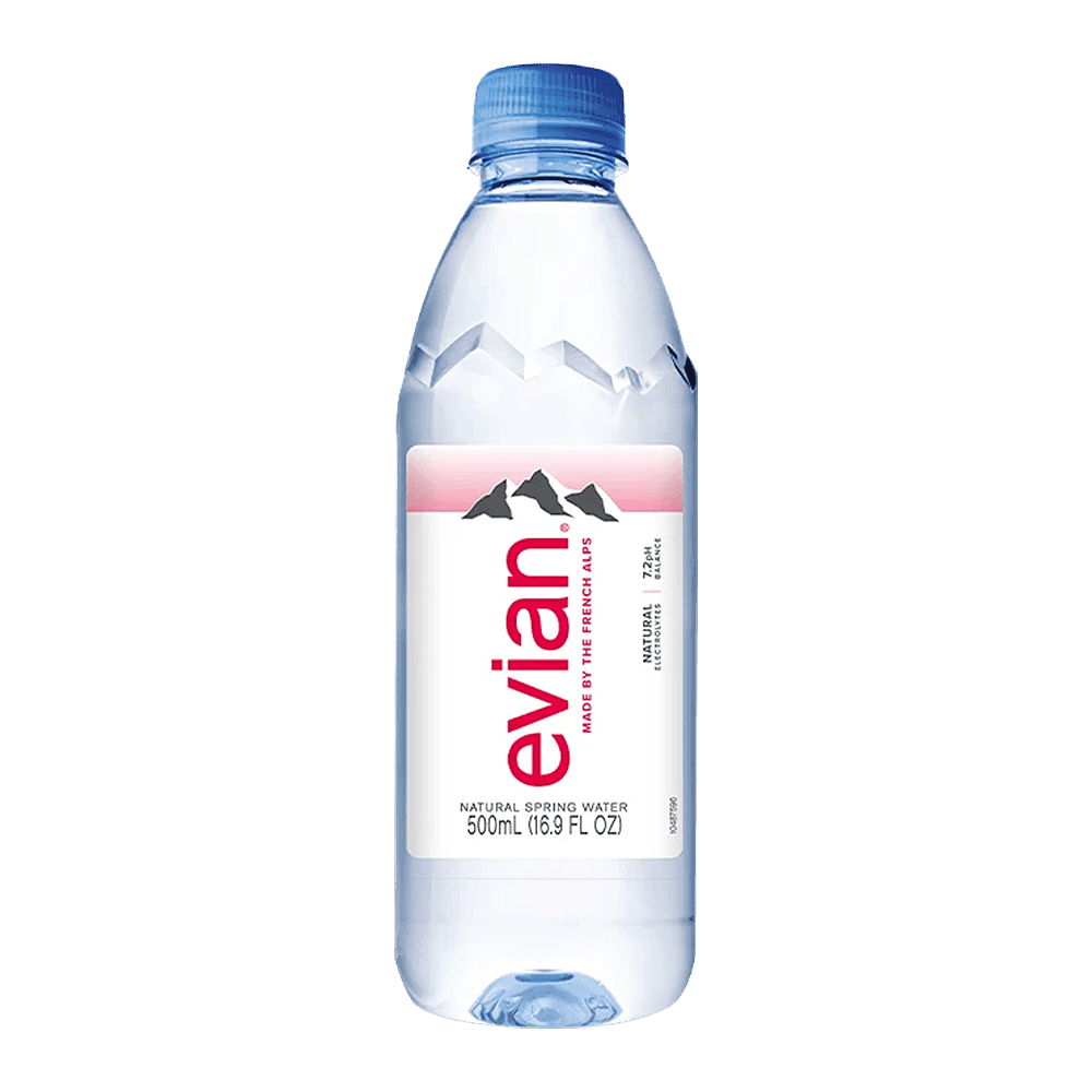 EVIAN 500ML — Альпийская родниковая вода | Доставка по Таиланду