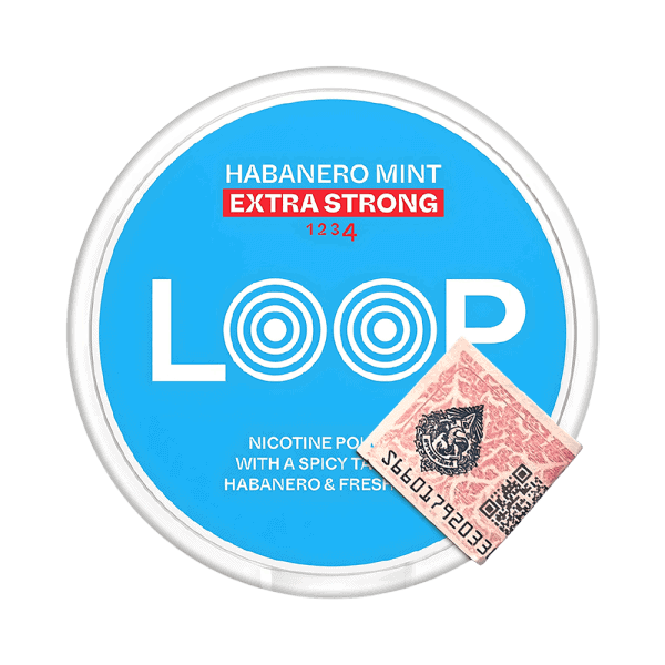 LOOP Habanero Mint Extra Strong — Острая мята | Никотиновые подушечки