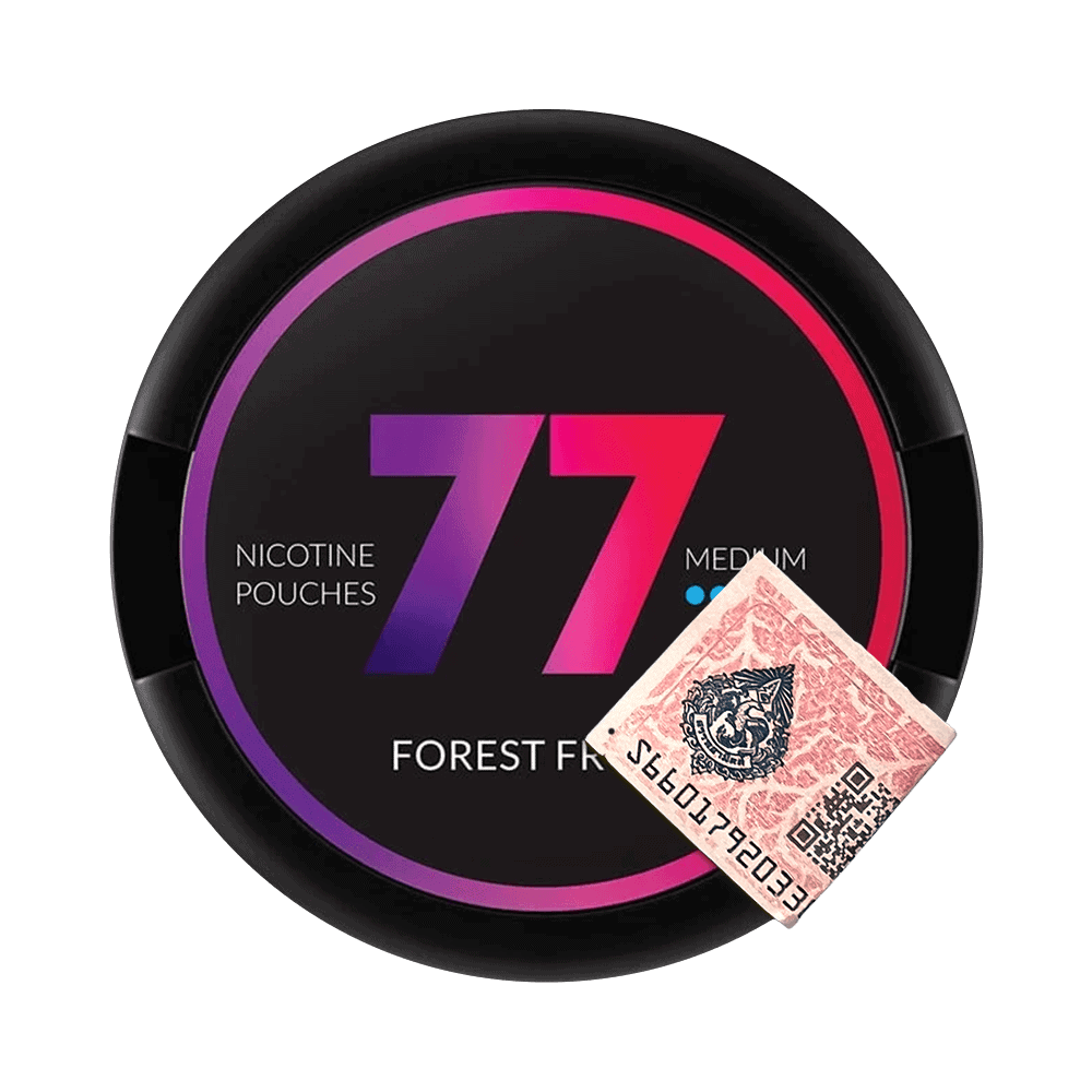 77 Forest Fruits — Никотиновые паучки с ягодами леса | Без табака