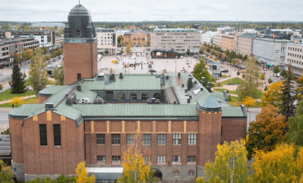 Joensuun kaupungintalo lvi-suunnittelu