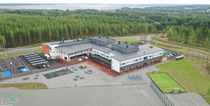 Liperin Ylämyllyn koulu LVI-Suunnittelu
