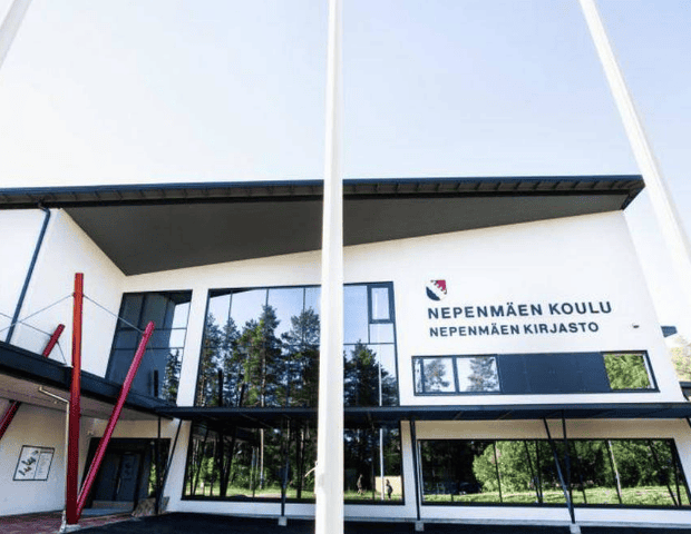 Nepenmäen koulu ja kirjasto LVI-Suunnittelu