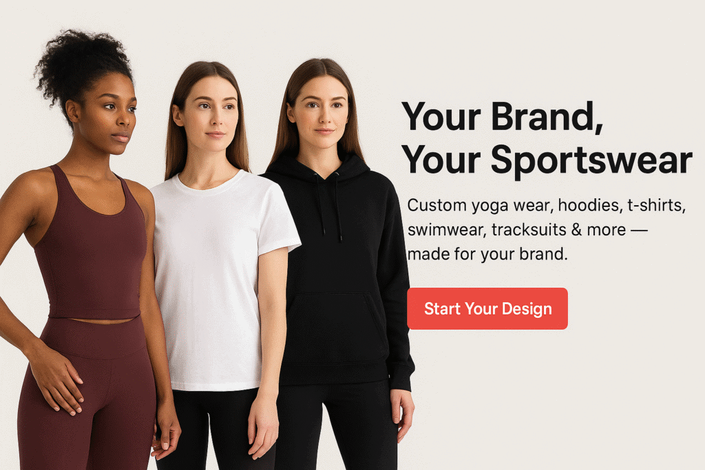 Custom Sportswear: Your Complete Guide to Yoga Wear, Hoodies & More