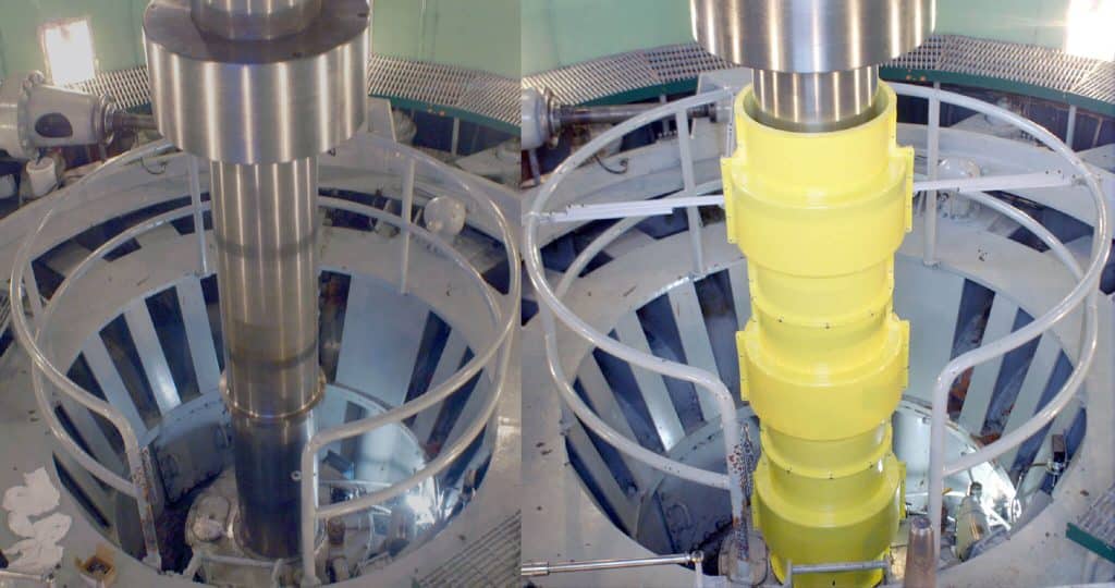 Point Guarding: Hydroelectric Shaft, Before and After